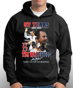 57 Years 1966 – 2023 Tim Wakefield Thank You For The Memories T-shirt 2 57 Years 1966 2023 Tim Wakefield Thank You For The Memories T shirt 3