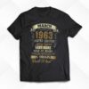 59 Year Old Gift March 1963 59th B T-shirt