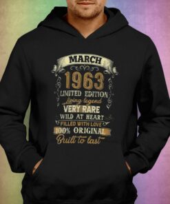 59 Year Old Gift March 1963 59th B T-shirt 2 59 Year Old Gift March 1963 59th B T shirt 3