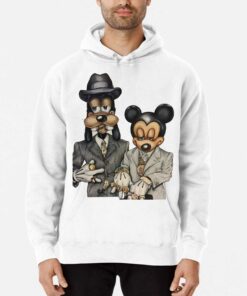 90s Hip Hop Dancehall Socao Junkie Mickey Mouse Goofy T shirt 3