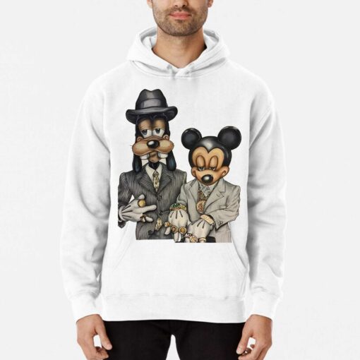 90s Hip Hop Dancehall Socao Junkie Mickey Mouse Goofy T-shirt