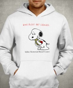 90s peanuts snoopy give blood active t shirt 3