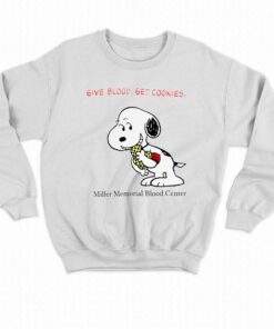 90s peanuts snoopy give blood active t shirt 4