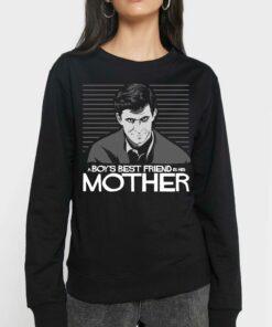 A Boys Best Friend Is His Mother Psycho T-shirt