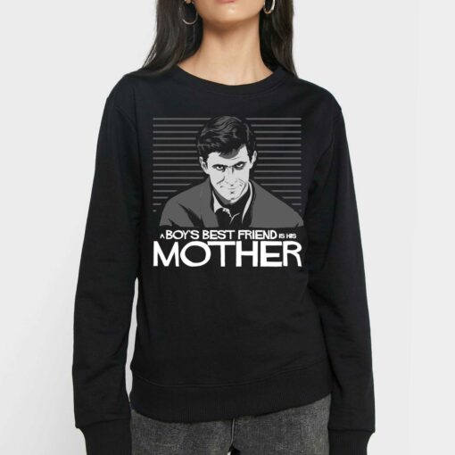 A Boys Best Friend Is His Mother Psycho T-shirt