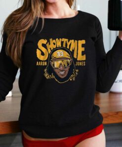 Aaron Jones Showtyme Glasses Shirt Aaron Jones Showtyme Glasses Shirt