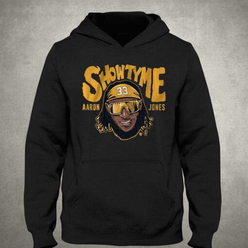 Aaron Jones Showtyme Glasses Shirt