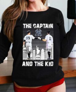 Aaron Judge And Brett Gardner The Captain And The Kid Signatures Shirt Aaron Judge And Brett Gardner The Captain And The Kid Signatures Shirt