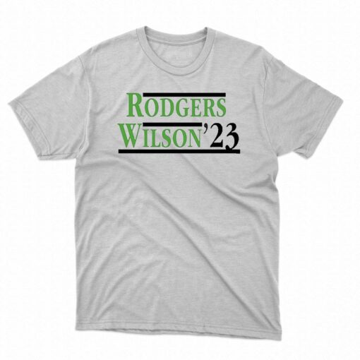 Aaron Rodgers Garrett Wilson 23 Shirt