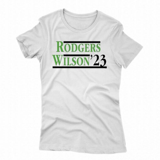 Aaron Rodgers Garrett Wilson 23 Shirt