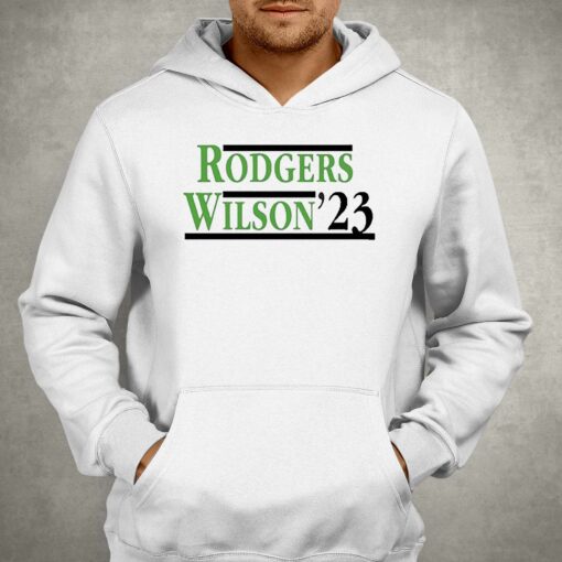 Aaron Rodgers Garrett Wilson 23 Shirt