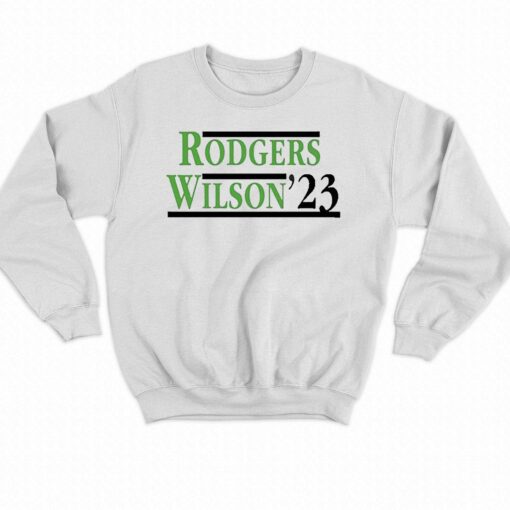 Aaron Rodgers Garrett Wilson 23 Shirt