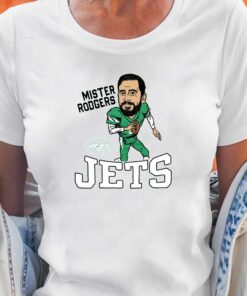 Aaron Rodgers New York Jets Homage Caricature T shirt 2