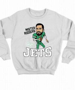 Aaron Rodgers New York Jets Homage Caricature T shirt 4