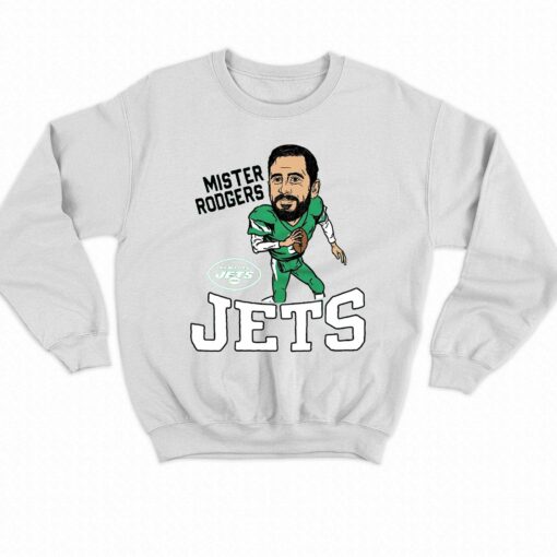 Aaron Rodgers New York Jets Homage Caricature T-shirt