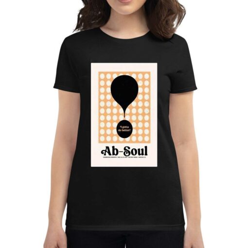 Ab-soul The New Parish Oakland Ca 6 14-15 2023 Poster Shirt