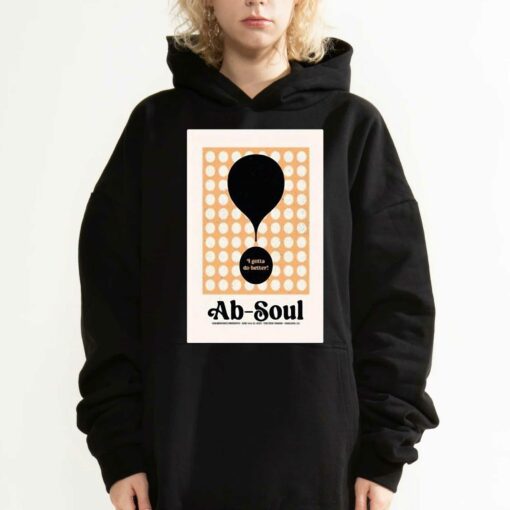 Ab-soul The New Parish Oakland Ca 6 14-15 2023 Poster Shirt