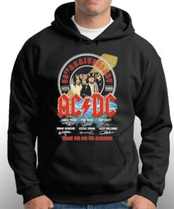 Ac Dc Band 50th Anniversary 1979 2023 Thank You For The Memories Light Shirt 3