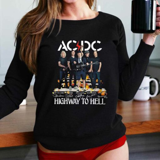 Acdc Highway To Hell Signature Unisex T-shirt