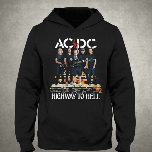 Acdc Highway To Hell Signature Unisex T-shirt