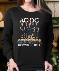 Acdc Highway To Hell Signature Unisex T-shirt 3 Acdc Highway To Hell Signature Unisex T shirt 4