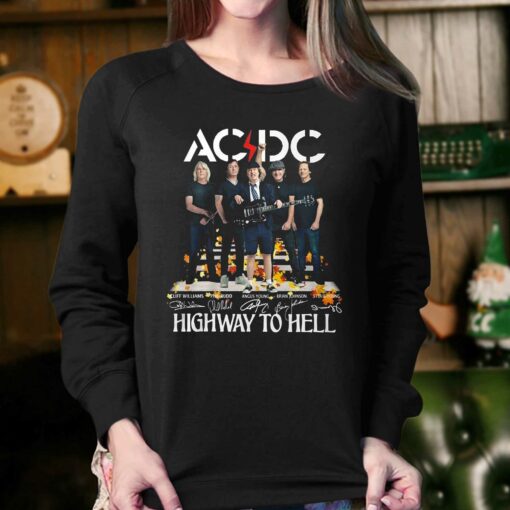 Acdc Highway To Hell Signature Unisex T-shirt