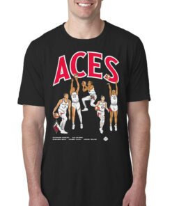 Aces Team Starting Five Wnba Las Vegas Team Shirt Aces Team Starting Five Wnba Las Vegas Team Shirt
