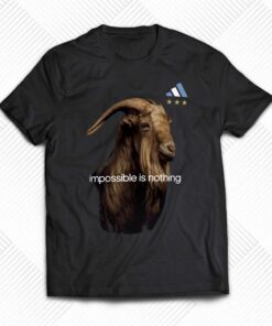 Adidas Messi Goat Impossible Is Nothing Shirt