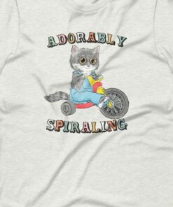 Adorably Spiraling Unisex T shirt 2