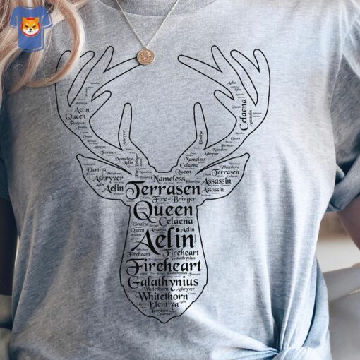 Aelin Ashryver Whitethorn Galathynius T-shirt