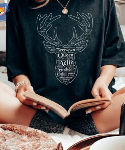 Aelin Ashryver Whitethorn Galathynius T shirt 3