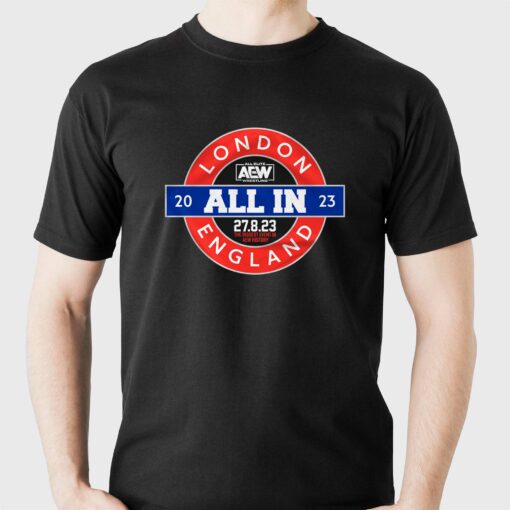 Aew All In – Locomotion T-shirt