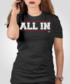Aew All In Logo T-shirt Aew All In Logo T-shirt