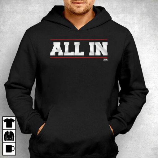 Aew All In Logo T-shirt