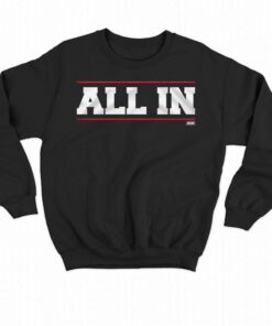 Aew All In Logo T shirt 4