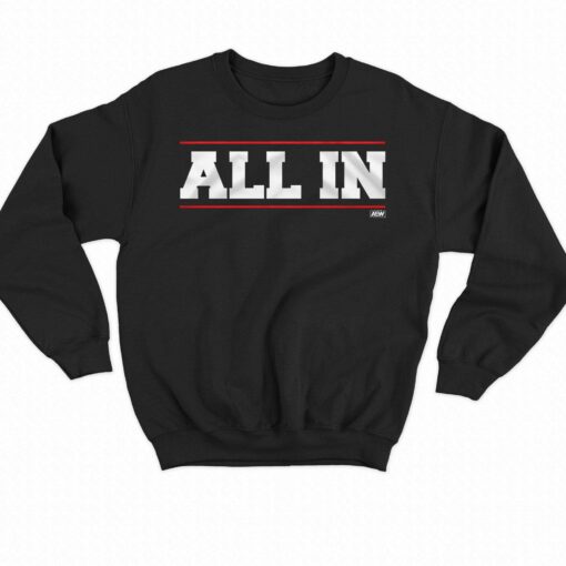 Aew All In Logo T-shirt