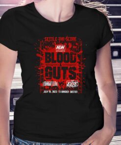 Aew Blood And Guts 2023 Event T-shirt Aew Blood And Guts 2023 Event T-shirt