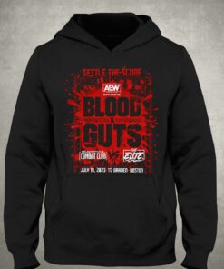 Aew Blood And Guts 2023 Event T-shirt 2 Aew Blood And Guts 2023 Event T shirt 3
