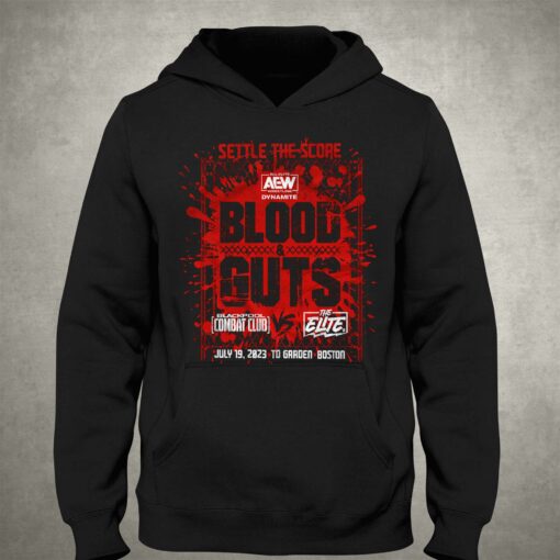 Aew Blood And Guts 2023 Event T-shirt