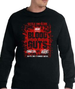 Aew Blood And Guts 2023 Event T-shirt 3 Aew Blood And Guts 2023 Event T shirt 4