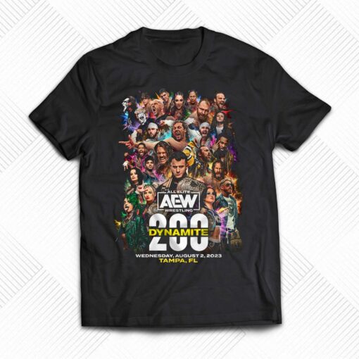 Aew Dynamite 200 Event T-shirt