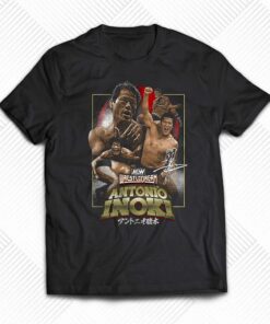 Aew Wrestledream 2023 Antoni Inoki Event T-shirt