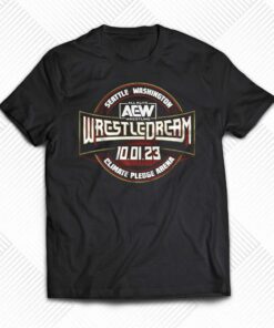 Aew Wrestledream 2023 Event T-shirt