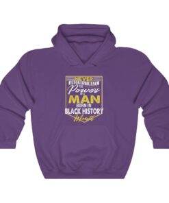 African American Man Black History Month Hoodie