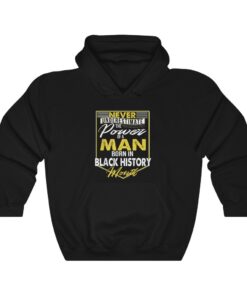 African American Man Black History Month Hoodie