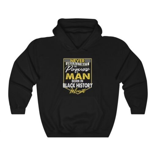 African American Man Black History Month Hoodie