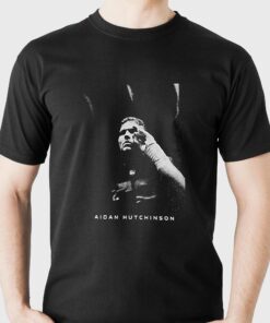 Aidan Hutchinson Detroit Lions Majestic Threads Graphic T-shirt Aidan Hutchinson Detroit Lions Majestic Threads Graphic T-shirt