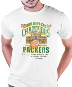 Aj Dillon Super Bowl Xxxi Champions Green Bay Packers T shirt 1