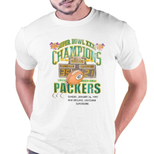 Aj Dillon Super Bowl Xxxi Champions Green Bay Packers T-shirt