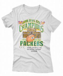 Aj Dillon Super Bowl Xxxi Champions Green Bay Packers T shirt 2